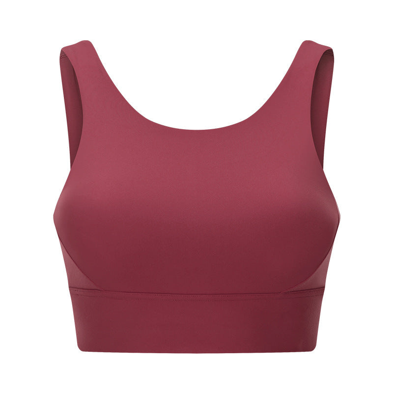 Women’s Running Sports Bra – Shockproof, Beauty Back Support